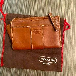 Coach card holder